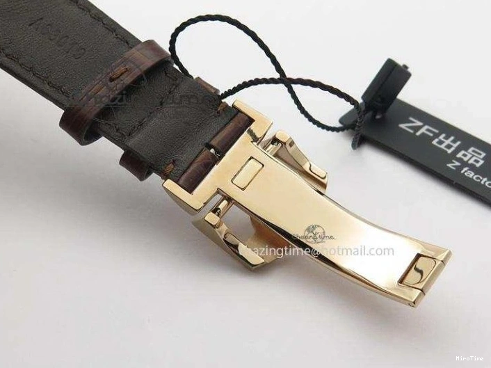 MIROTIME 1219 Unisex Portuguese Real PR RG IW500702 ZF 1:1 Best Edition On Brown Leather Strap A52010 V 7303